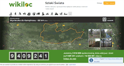 Desktop Screenshot of pl.wikiloc.com